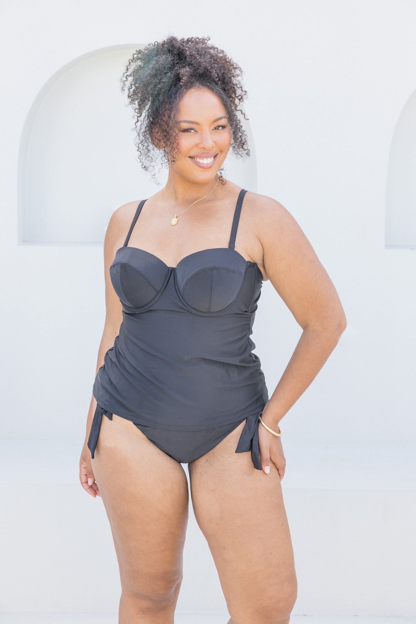 Underwire Tankini Tops for Big Busts Lilly & Lime Lilly & Lime